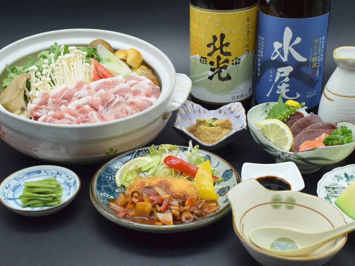 Togari Onsen Alpen Plaza Hotel Iiyama Bagian luar foto